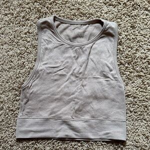 SKIMS Gray Tank Top